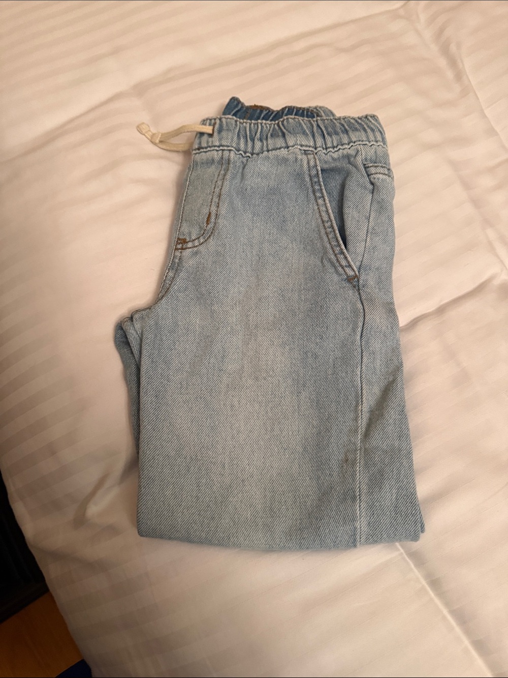 Cat & Jack Light Blue Denim Jogger Pants